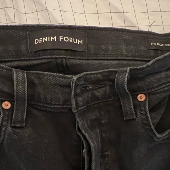 Denim Forum the Arlo high rise straight - Picture 3 of 4